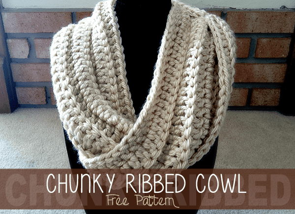 Chunky Ribbed Cowl