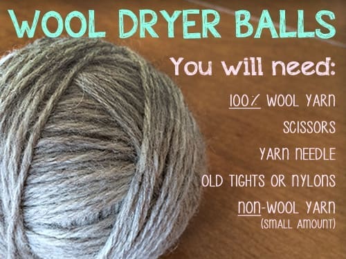 How To Make Wool Dryer Balls