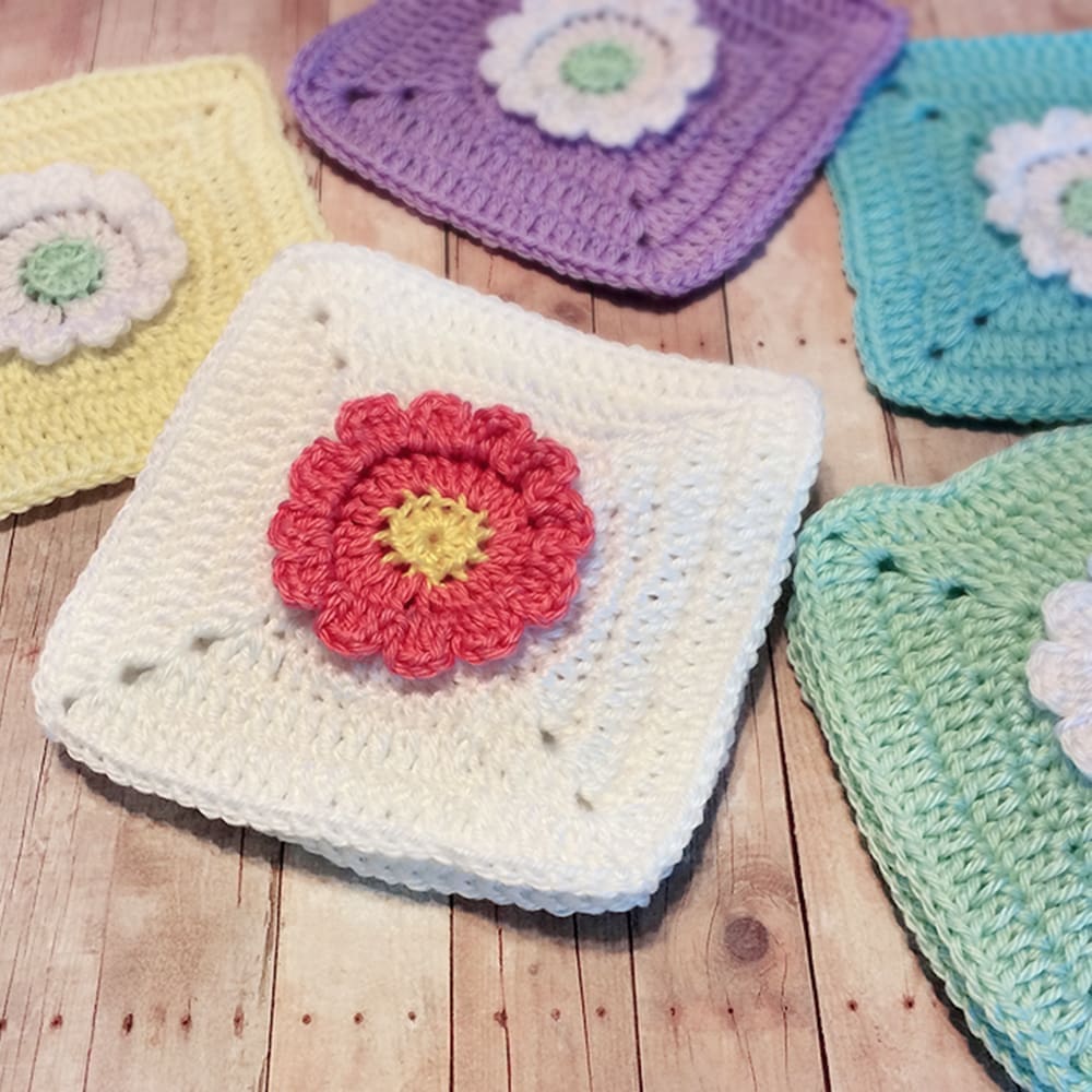 Wildflower Granny Square