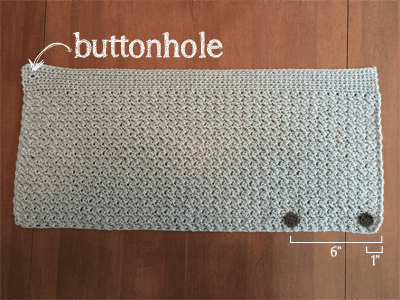Sparkly Buttoned Cowl | Free Crochet Pattern by Little Monkeys Crochet