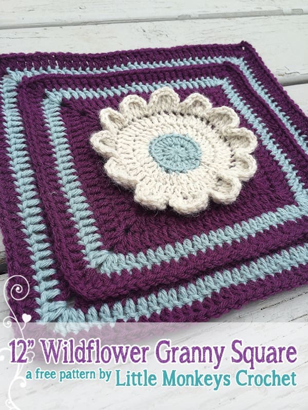 Wildflower Granny Square No. 2