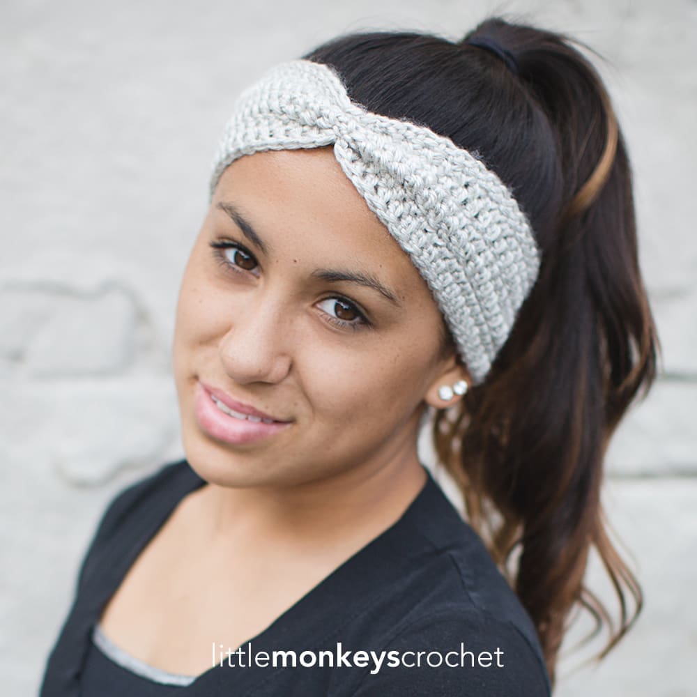 Cinched Ear Warmer Headband