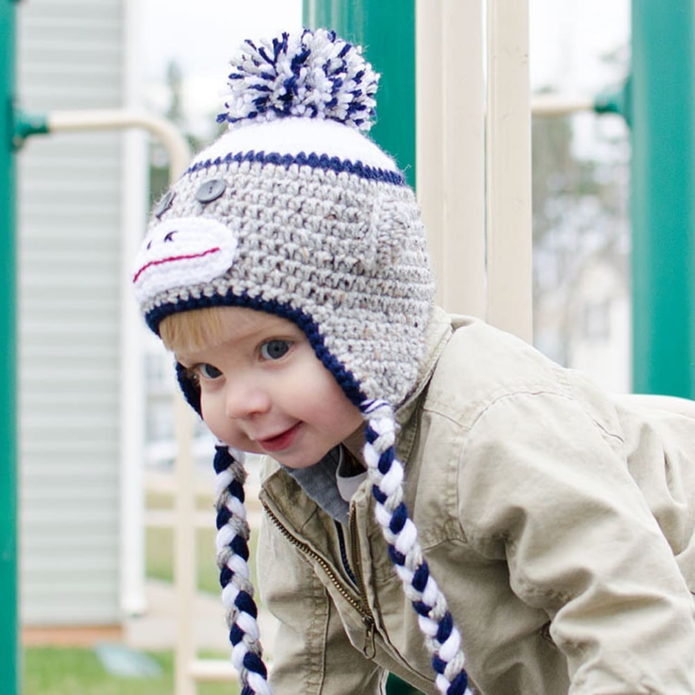 Sock Monkey Hat