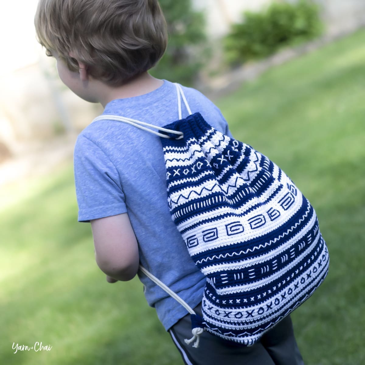 Cinch Bag Series: The Mudcloth Bag